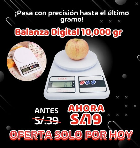 Balanza Digital 10,000 gr